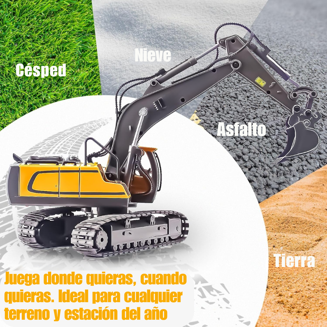 Excavadora Profesional a Control Remoto